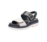 ARA Malaga, Sandali Donna, Nero Crema, 41 EU