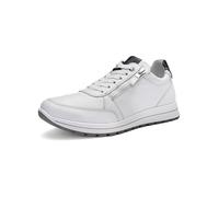 Ara Matteo, Scarpe da Ginnastica Uomo, Bianco Blu, 44 EU Larga