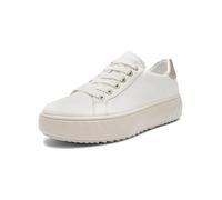 ARA Monaco, Scarpe da Ginnastica Donna, Crema Platino, 37 EU Larga