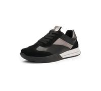 ARA Monza, Scarpe da Ginnastica Donna, Nero Grafite, 36.5 EU Larga
