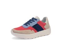Ara New York, Scarpe da Ginnastica Donna, Beach Strawberry Azzuro Ink Cream, 38.5 EU Larga