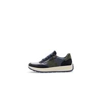 ARA New York, Scarpe da Ginnastica Donna, Blu Forest, 36.5 EU Larga