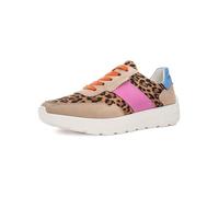 ARA New York, Scarpe da Ginnastica Donna, Sabbia Natura Orchidea Azzuro, 38.5 EU Larga