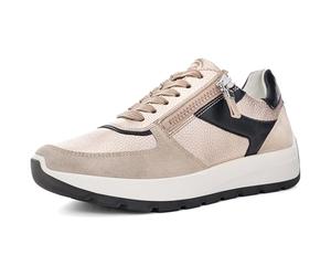 ARA New York, Scarpe da Ginnastica Donna, Shell Sabbia Nera, 37 EU Larga