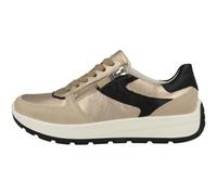 ARA New York, Scarpe da Ginnastica Donna, Shell Sabbia Nera, 39 EU Larga