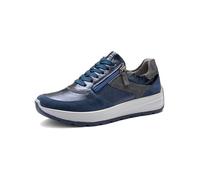 ARA New York, Scarpe da Ginnastica Donna, Zaffiro Blu Grafite, 36 EU Larga