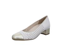ARA Nizza, Scarpe décolleté Donna, Crema Platino, 36.5 EU Larga