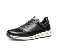 ARA Osaka 2.0, Scarpe da Ginnastica Donna, Acciaio Nero, 36.5 EU Larga
