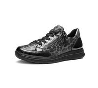 ARA Osaka 2.0 - Sneaker da Donna, Colore Nero, in Acciaio, Grafite, 35 EU, Nero Acciaio Grafite, 35 EU Larga