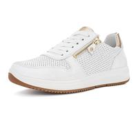 ARA Osaka, Scarpe da Ginnastica Donna, Bianco Platino, 38.5 EU Larga