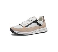 Ara Osaka, Scarpe da Ginnastica Donna, Shell Bianco Nero, 38.5 EU Larga