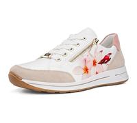 ARA Osaka, Scarpe da Ginnastica Donna, Shell Bianco Tropicana Rose Piggy, 44 EU Larga