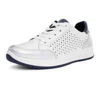 ARA Osaka, Scarpe da Ginnastica Donna, White Silver Night, 39 EU Larga