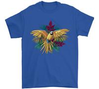 Ara Pappagallo Nel Giungla Uomo T-Shirt 100% Cotone