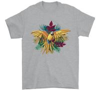 Ara Pappagallo Nel Giungla Uomo T-Shirt 100% Cotone