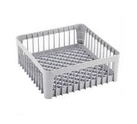 ARA RICAMBI HO.RE.CA | COD: OE7549Y | Cestino quadrato in plastica per lavaggio tazze e bicchieri 45x45xH16,5