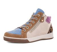 ARA Rom, Scarpe da Ginnastica Donna, Biscuit Azzuro Sabbia Naturale Orchidea, 42.5 EU