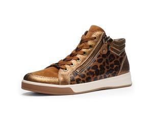 ARA Rom-st-High-Soft, Scarpe da Ginnastica Donna, Whisky Nuts, 41.5 EU