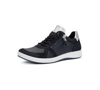 ARA Roma, Scarpe da Ginnastica Donna, Blu Argento, 37.5 EU Larga