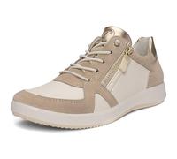 ARA Roma, Scarpe da Ginnastica Donna, Shell Cream Platinum, 37.5 EU Larga