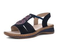 ARA Sandali hawaiani da donna, Blu, 42 EU