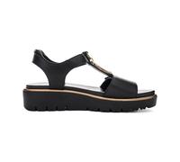 Ara Sandalo Donna Bilbao Pelle Nera HighSoft con Zeppa