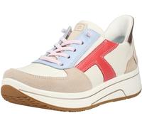 ARA Sapporo 3.0 - Sneakers da donna, Bianco Bianco Rosso, 38.5 EU