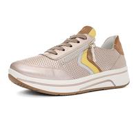 ARA Sapporo, Scarpe da Ginnastica Donna, Sand Limoncello Bianco Biscuit Shell, 35 EU Larga