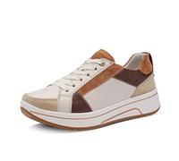 ARA Sapporo - Sneaker da donna, crema da spiaggia, mousse moka, taglia 40 EU