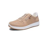 ARA Scarpe da Ginnastica Osaka Donna, Bianco Sabbia., 4 UK Wide