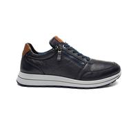 Ara Scarpe Uomo Matteo 2.0 Stringate con Zip Laterale in Pelle Colore Blu