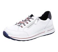 ARA Osaka, Scarpe da Ginnastica Donna, Bianco Blu, 38 EU Larga