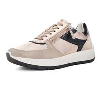 ARA New York, Scarpe da Ginnastica Donna, Shell Sabbia Nera, 38.5 EU Larga