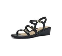 ARA Sirmione, Sandali Donna, Nero, 38.5 EU Larga