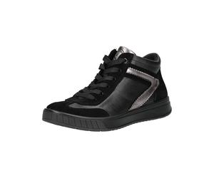 ARA Sneaker alta nero / argento Donna ARA 38,5