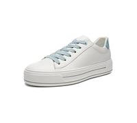 ARA Sneaker Canberra da Donna, Bianco Acqua, 42 EU Weit