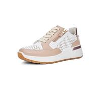 Ara Sneaker da Donna Garda Shell, Bianco, Rosa Antico, Shell Bianco Rosa Antico, 38.5 EU Weit