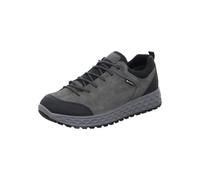 ARA Stresa-GTX, Sneaker a Taglio Basso Uomo, Nero/Grigio, 45 EU Larga