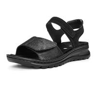 ARA Tampa, Sandali Donna, Nero, 38 EU