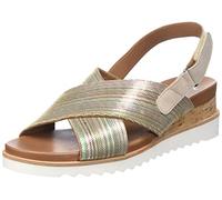 ARA Valencia, Sandali con Zeppa Donna, Sabbia Multi Sabbia, 36 EU