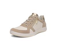 ARA Women Roma Sneaker, Shell Cream Platinum, 43 EU Weit