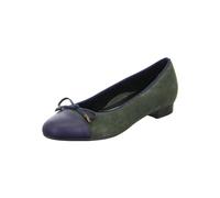 ARA Women’s Bari Ballet Flats, Blue Forest, 3.5 UK Narrow