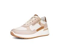 ARA Garda, Scarpe da Ginnastica Donna, Shell Cream Sand Biscuit Naturale, 38 EU Larga