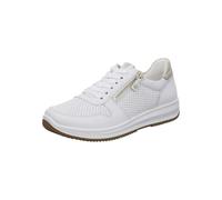 Ara Women's Osaka Sneaker, White Platinum, 3 UK Wide