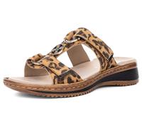 ARA Zoccoletto beige scuro / cioccolato / nero Donna ARA 38 beige scuro / cioccolato / nero