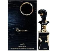 Arab perfume 100% original his confession lattafa eau de parfum men 100ml | Sophisticated and exclusive masculine fragrance with woody and spicy notes, inspired by the luxury of the east for a