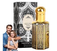 Arabe - Huile De 12ml, Longue Durée Pour Femme Et Homme | Élégant, Luxueux, Frais Et Sophistiqué, Idéal Pour Rencontres, Événements, Voyages Et Usage Quotidien - Notes Vanille Et