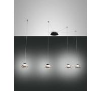 Arabella lampada decentrabile LED 32w dimmerabile 4 diffusori fume [EEK: A]