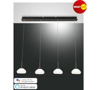 Arabella lampada smart barra LED 32w dimmerabile 4 diffusori bianchi regolabili [EEK: A]