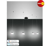 Arabella lampada smart decentrabile LED 32w dimmerabile 4 diffusori bianchi [EEK: A]